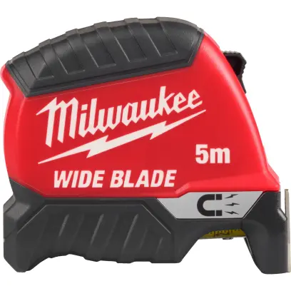 Široký svinovací metr Milwaukee WIDE BLADE MAGNETIC (GEN2) 5M-35, délka 5 metrů, magnetický, 4932499207